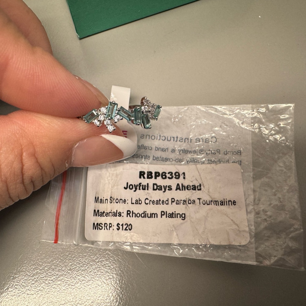 Bomb Party OG ring “Joyful Days Ahead” size 11